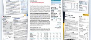 CSE GLOBAL: UBS Initiates Coverage, Sees an AI Power Story Beyond Amazon