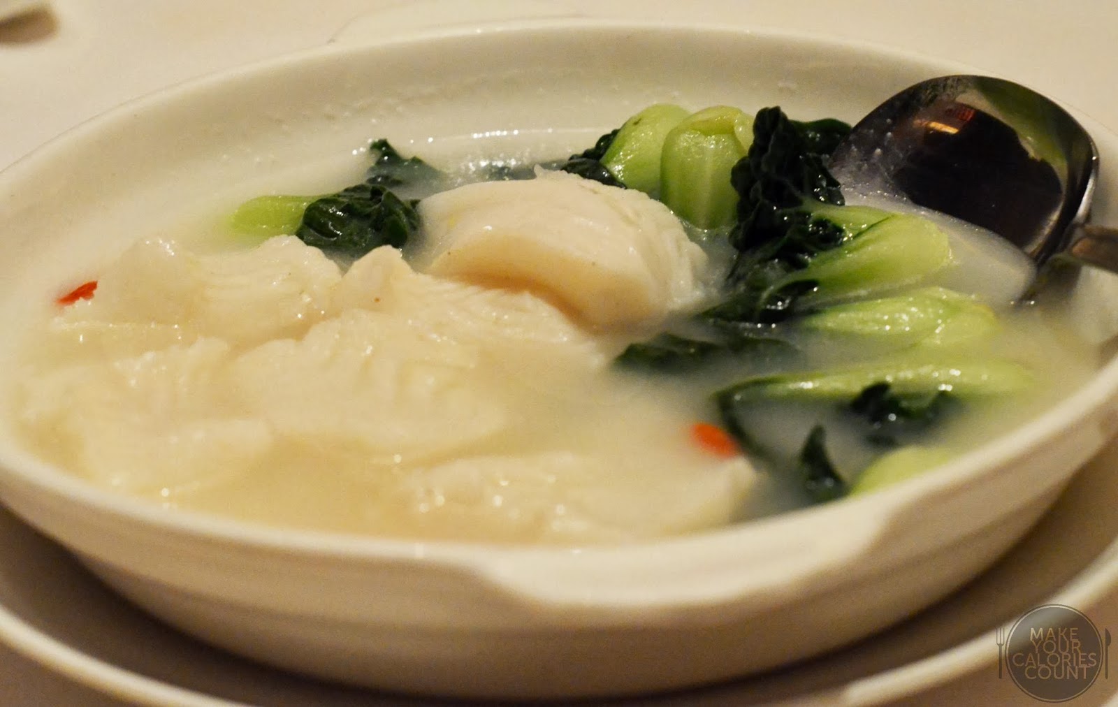 Poached cod in rice water broth | S$28/++ (Verdict: 8.5/10)
