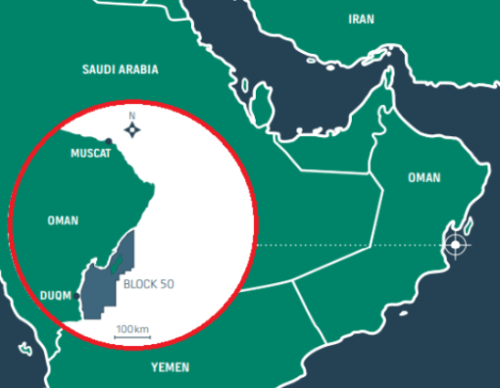 Oman map