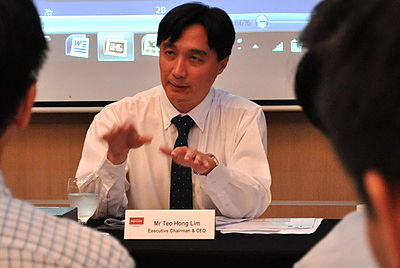 Teo Hong Lim, executive chairman & CEO of Roxy-Pacific. NextInsight file photo