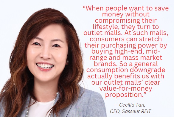 Sasseur REIT’s CEO: "Chinese consumption downgrade benefits us"